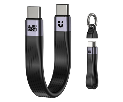 Kabel Unitek Brelok USB4 40Gb/s 240W PD 8K